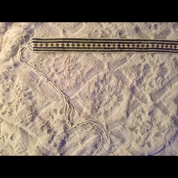 Beautiful Beaded Boho belt - Picture 5 of 6